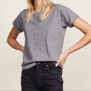 MADEWELL Whisper Slub Grey Tee/Cotton